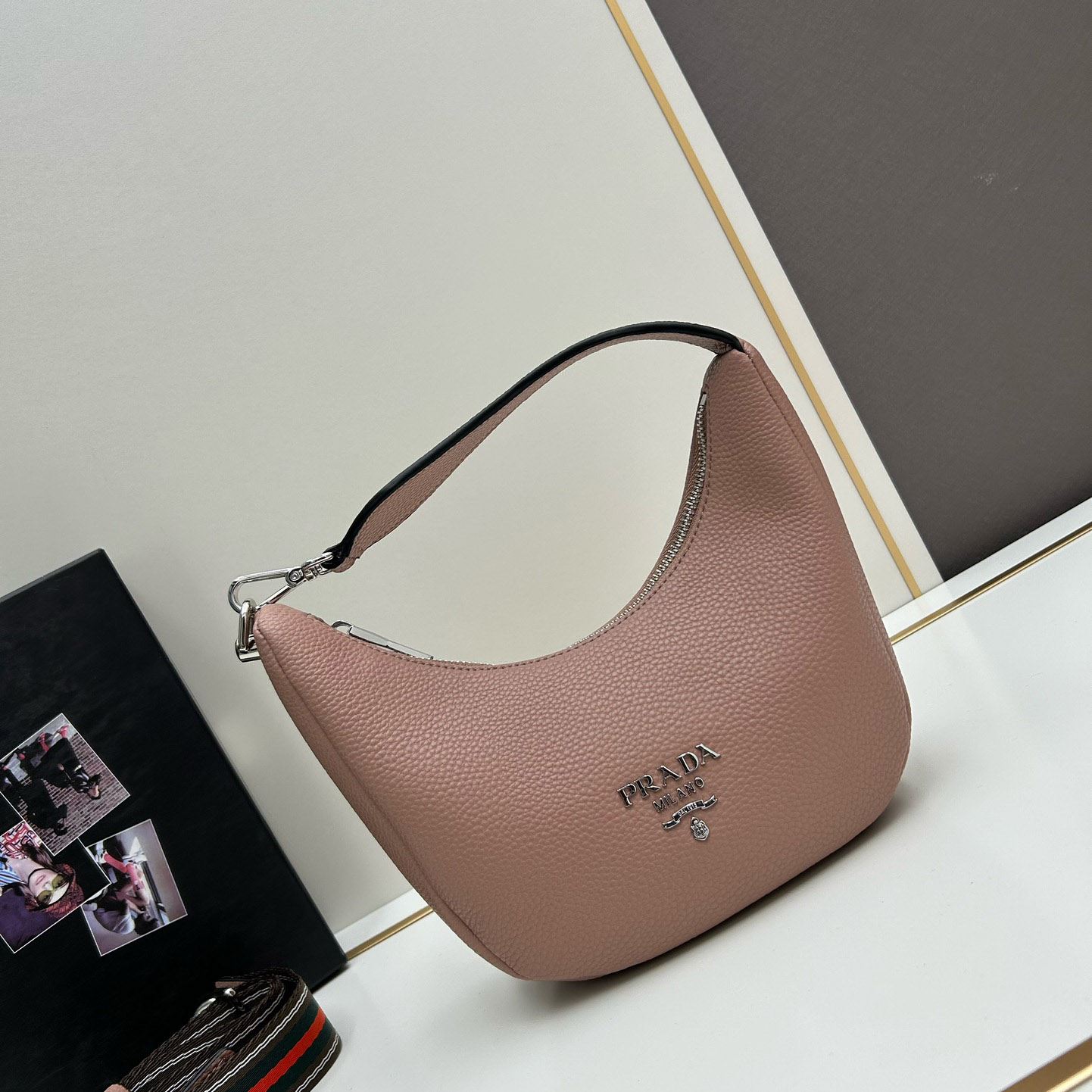 Pra*a top handle bags